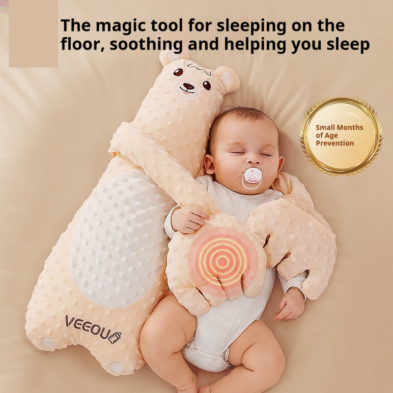 W9Q Wenou BABY HUG Sommeil Apaisant Oreiller Palm Poupée Coax Sommeil Coax Dormant Artéfact Bébé