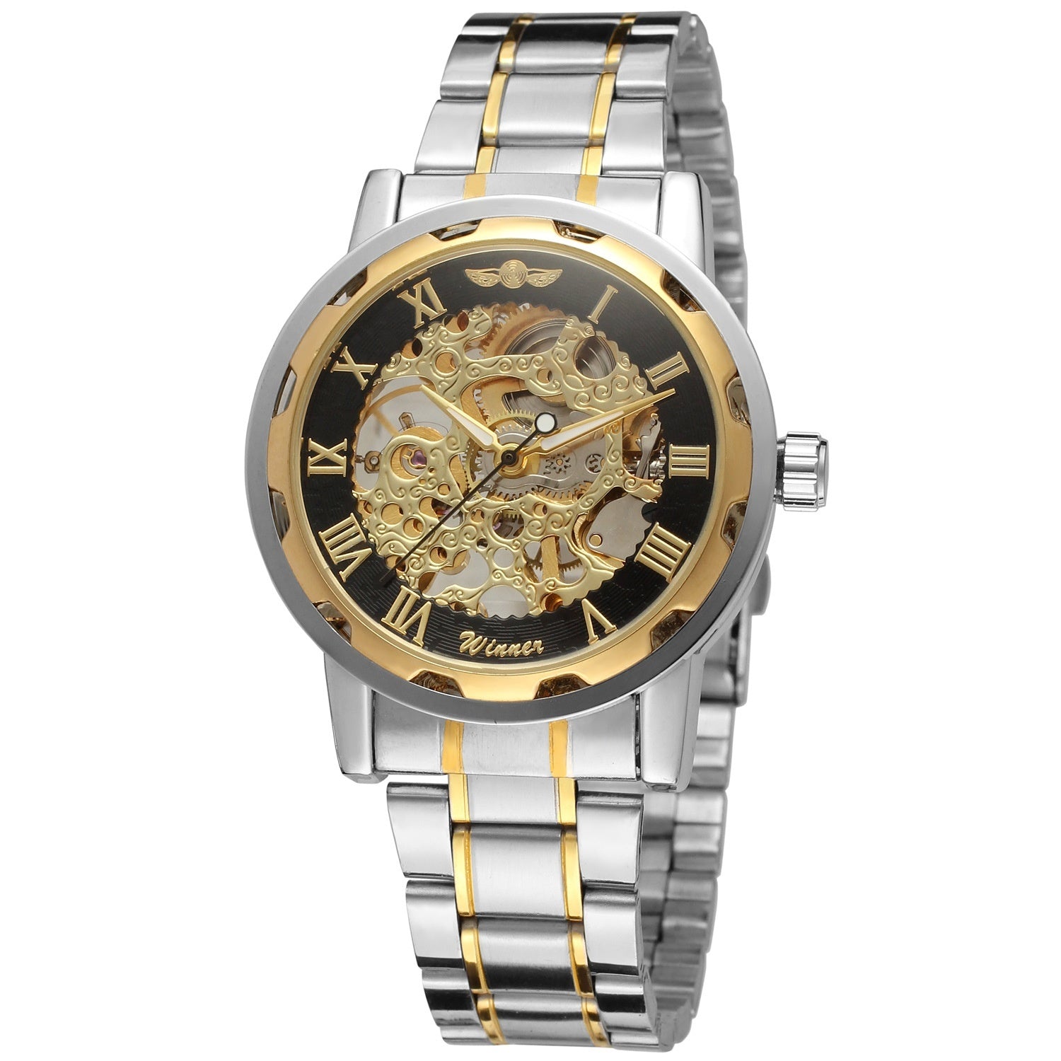 Montre mécanique manuelle pour hommes