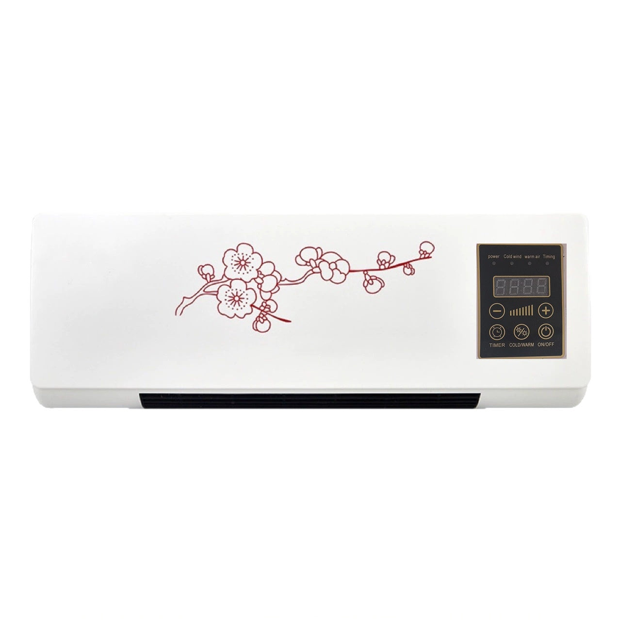 Ventilateur de chauffage et de climatisation à double usage de petite taille pour les salles de bains à la maison