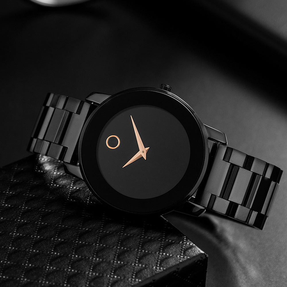 Montres Homme Ultra-mince Business en acier inoxydable avec Quartz