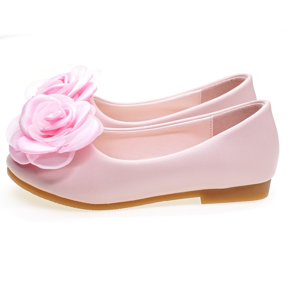 Chaussures en cuir PU style fille