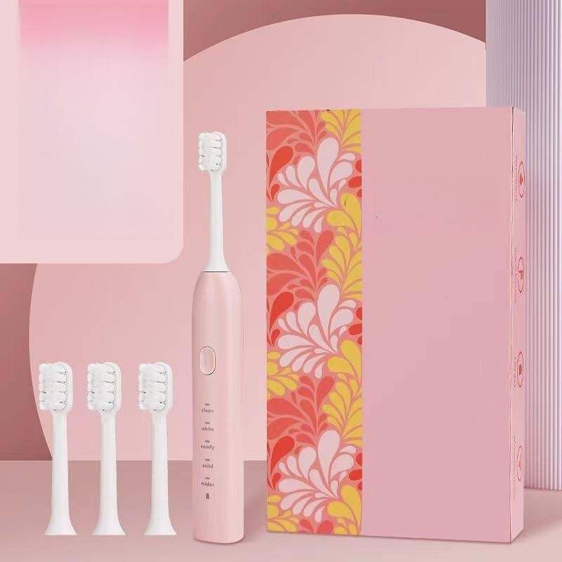 Petite brosse à dents jaune Canard rechargeable Mute brosse à dents électrique Soft Bristle Waterproof