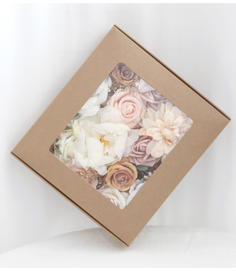 Boîte à fleurs Mariage Anniversaire Fête Cadeau Mariage Demoiselle d'honneur Bouquet de mariée