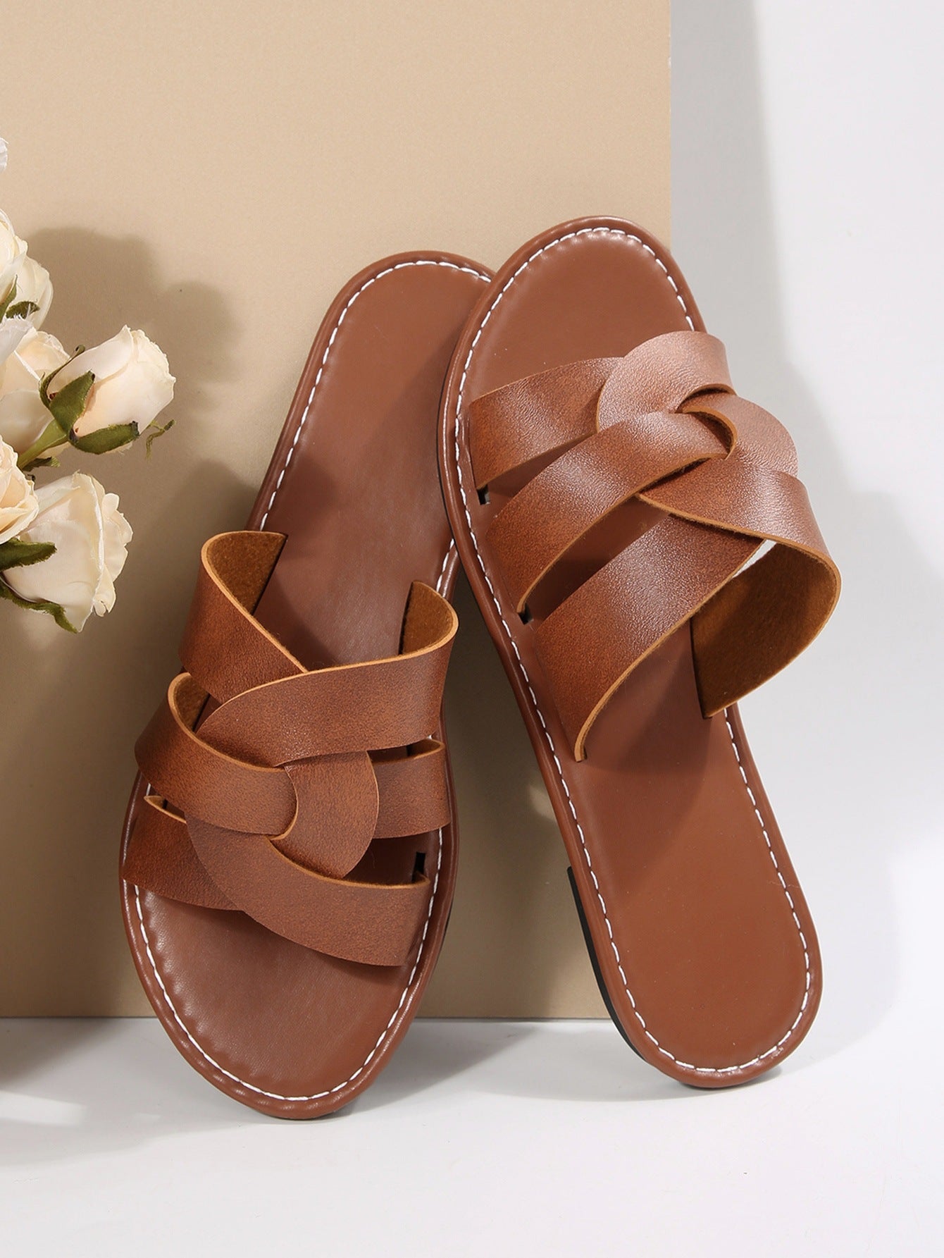 Femmes Nouveau-style Beach Flat Chaussures Hollow-out