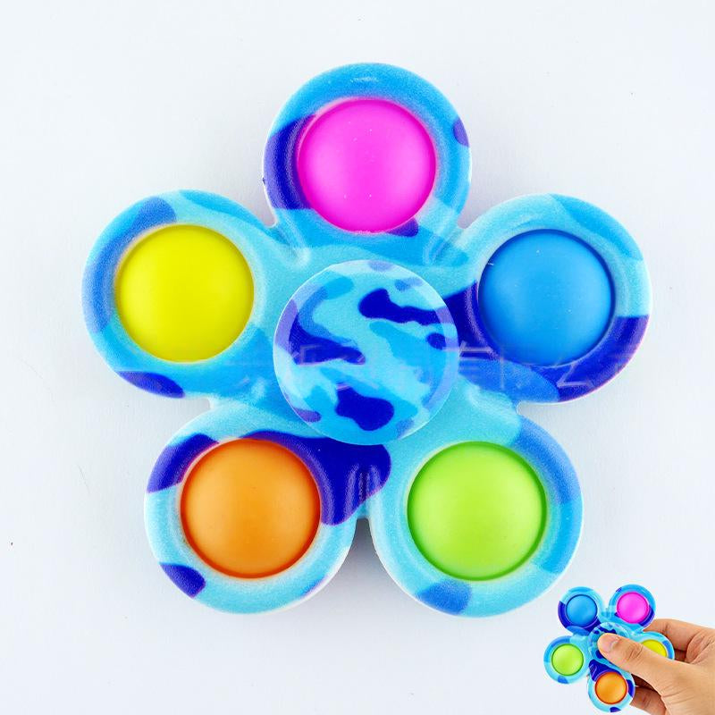 Jouet anti-stress Fidget Spinner avec impression couleur