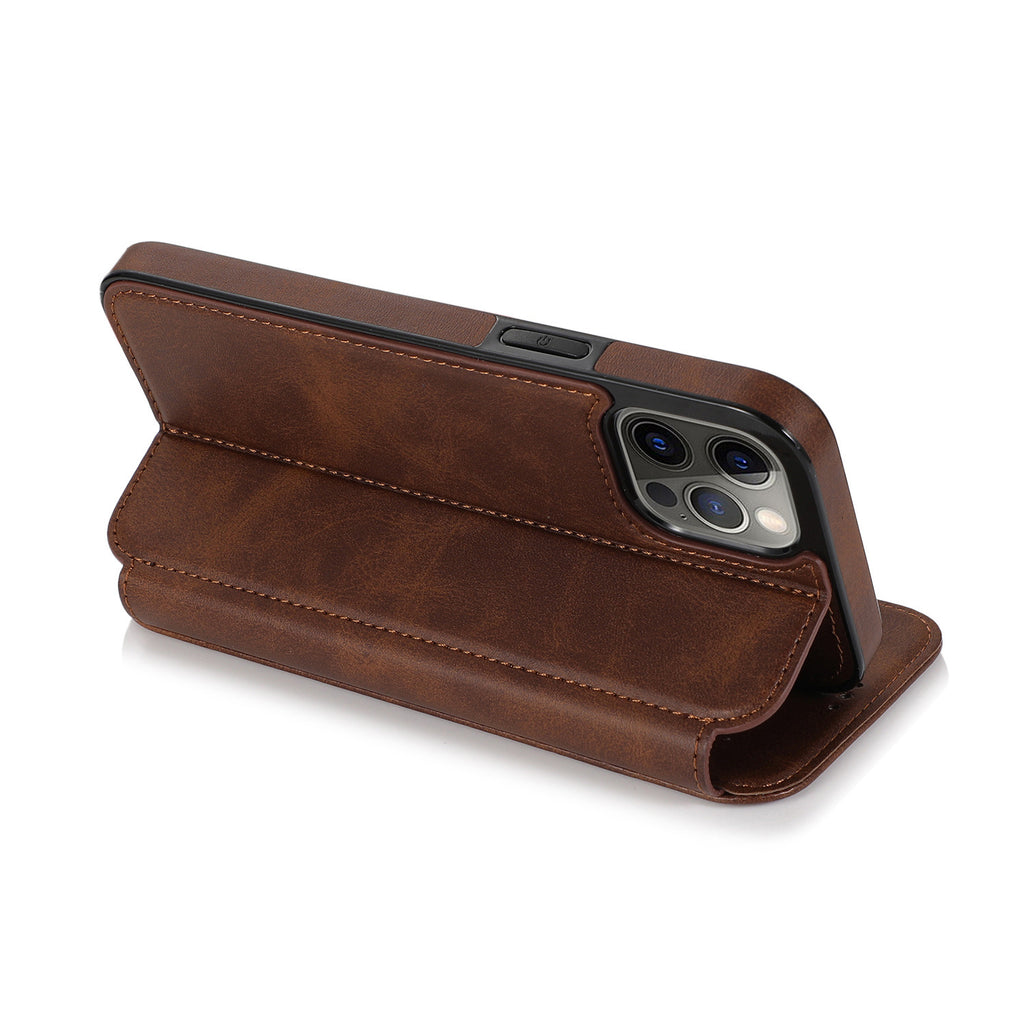 Étui de téléphone en cuir tout compris
