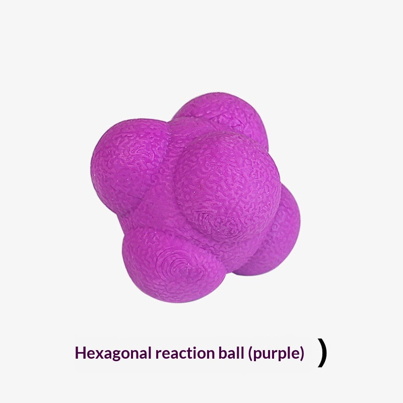 Haute difficulté de réaction hexagonale Balle Agile Changement de direction Balle Réflexes rapides