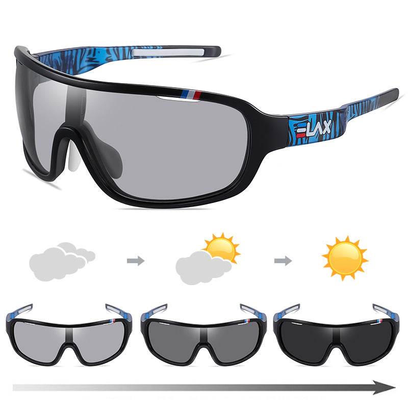 Cyclisme sportif Verres polarisés changeants de couleur