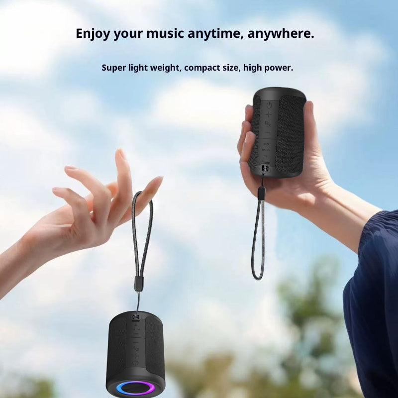 Haut-parleur Bluetooth portable Petite basse Musique Loud Son sans fil Mini haut-parleur