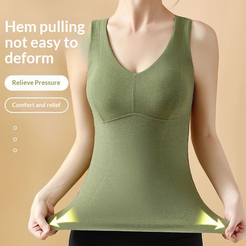 Automne-hiver Femmes Thermiques Top