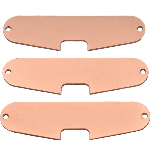 Pickup de guitare électrique simple bobine avec une plaque de base en cuivre