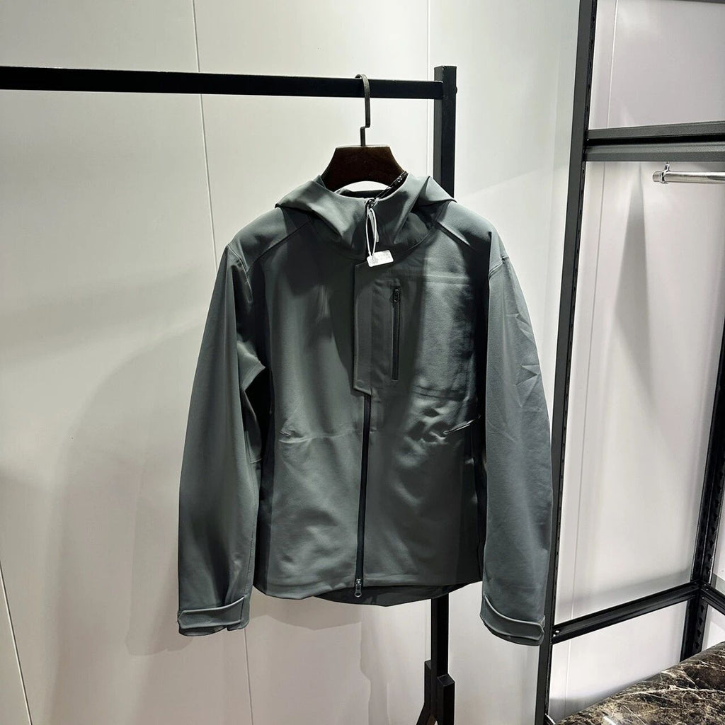 Veste à capuche à capuche avec ruban adhésif pour homme
