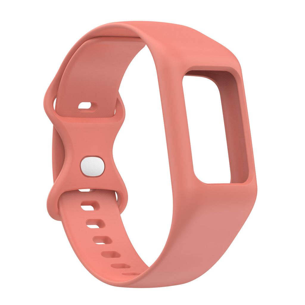 Bracelet en silicone simple à une seule pièce de couleur unie