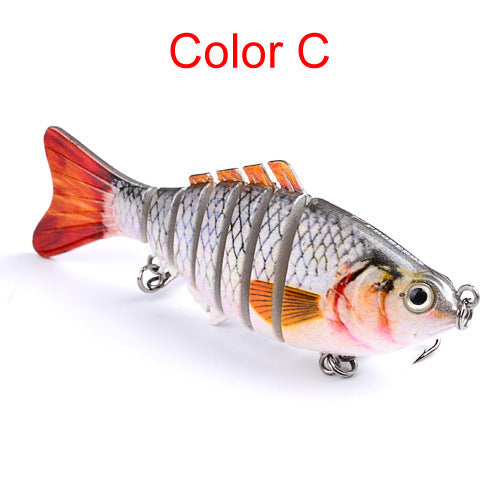 Lure de poisson Knotty Lure en plastique Lure Bionic Bait Style Lure de pêche bionique