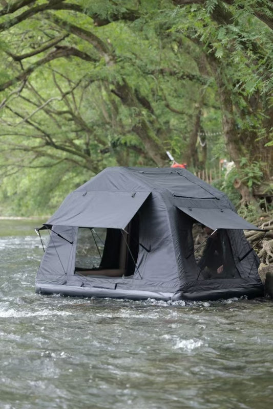 Tente gonflable amphibie portable pour camping pliable Toit hors route Top Tente flottante Te
