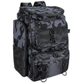 42L 11Gal sac à dos de pêche grande capacité de pêche sac de rangement avec porte-rodes 16 P