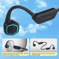 Casque Bluetooth pour la conduction osseuse Petite lampe de nuit à induction