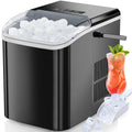 Countertop ice maker with handle