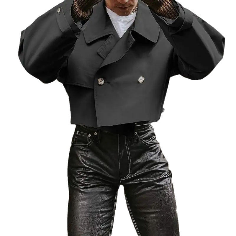 Manteau de trench élégant pour hommes