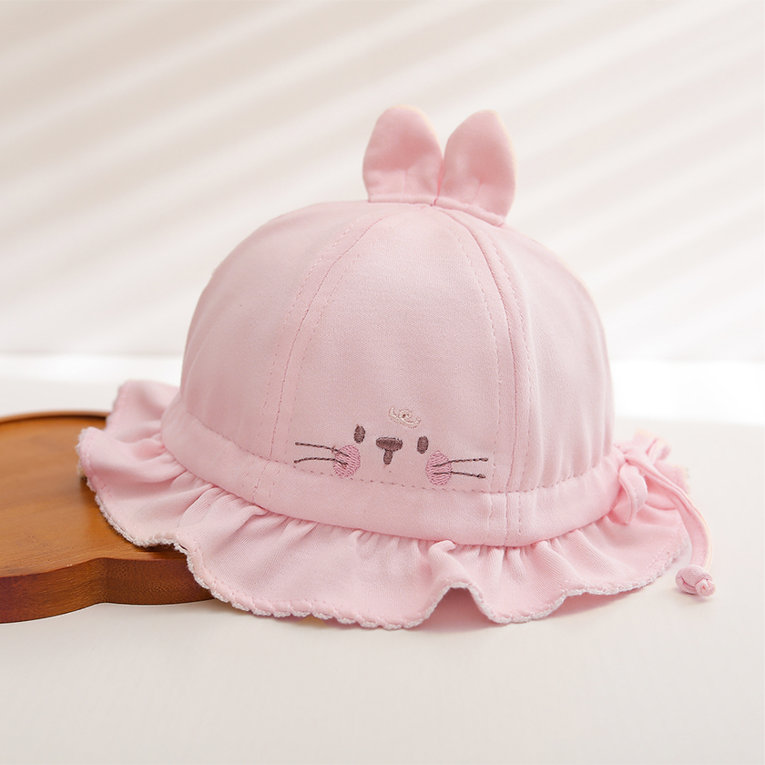 Bandeau d'oreilles de lapin pour enfants avec visage de lapin cartoon