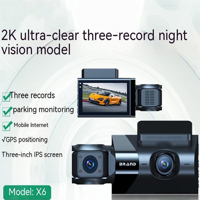 Camera 3 GPS Recording Mobile Phone Interconnection HD