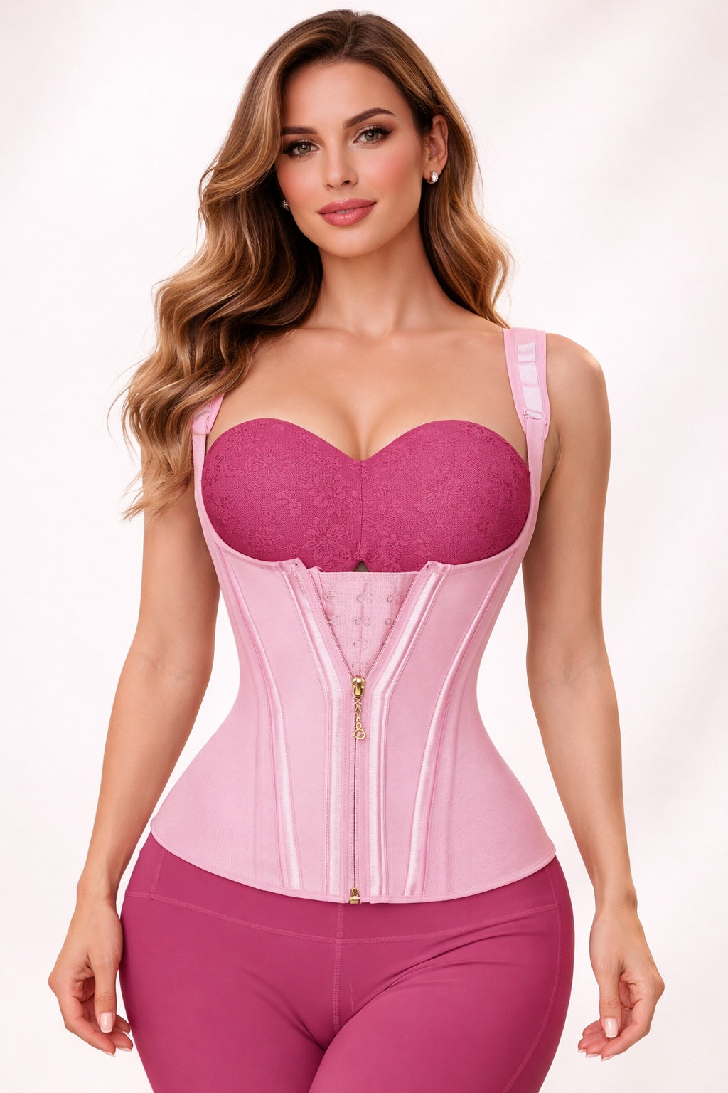 Trainer de taille pour les femmes corps shaper Corset Vest Tank Top avec des os en acier