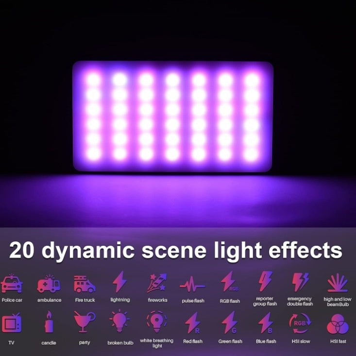 Lampe d'éclairage de caméra LED pour la vidéoconférence et le blogging