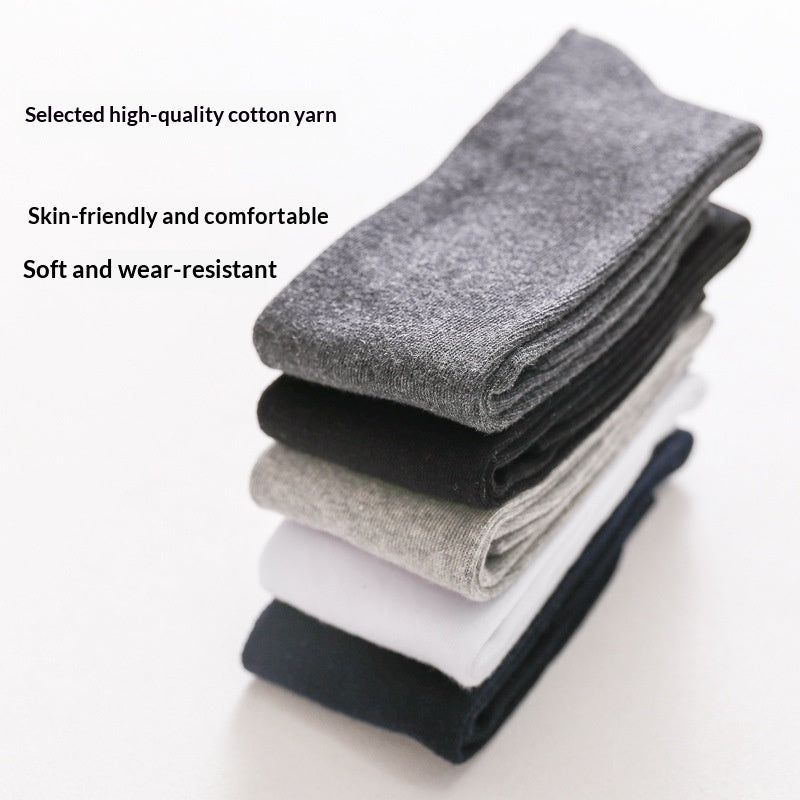 Chaussettes à cheville à couleur solide pour hommes SpringSummer