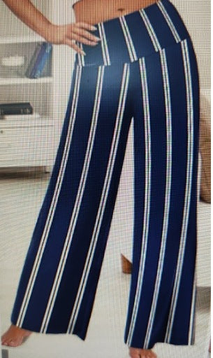 Pantoufles en soie de glace drapées à large leg Plus taille Yoga Long Pantalons Fitness Style