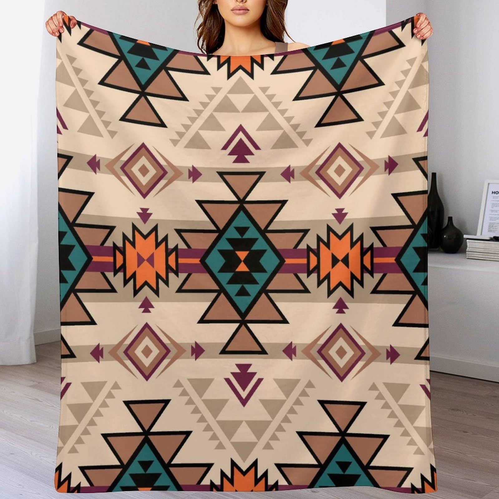 Blanket de style bohème pour literie confortable