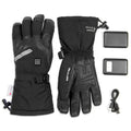Gants de chauffage électrique en peau de mouton Moto Thermique Smart Touch Écran Ski extérieur