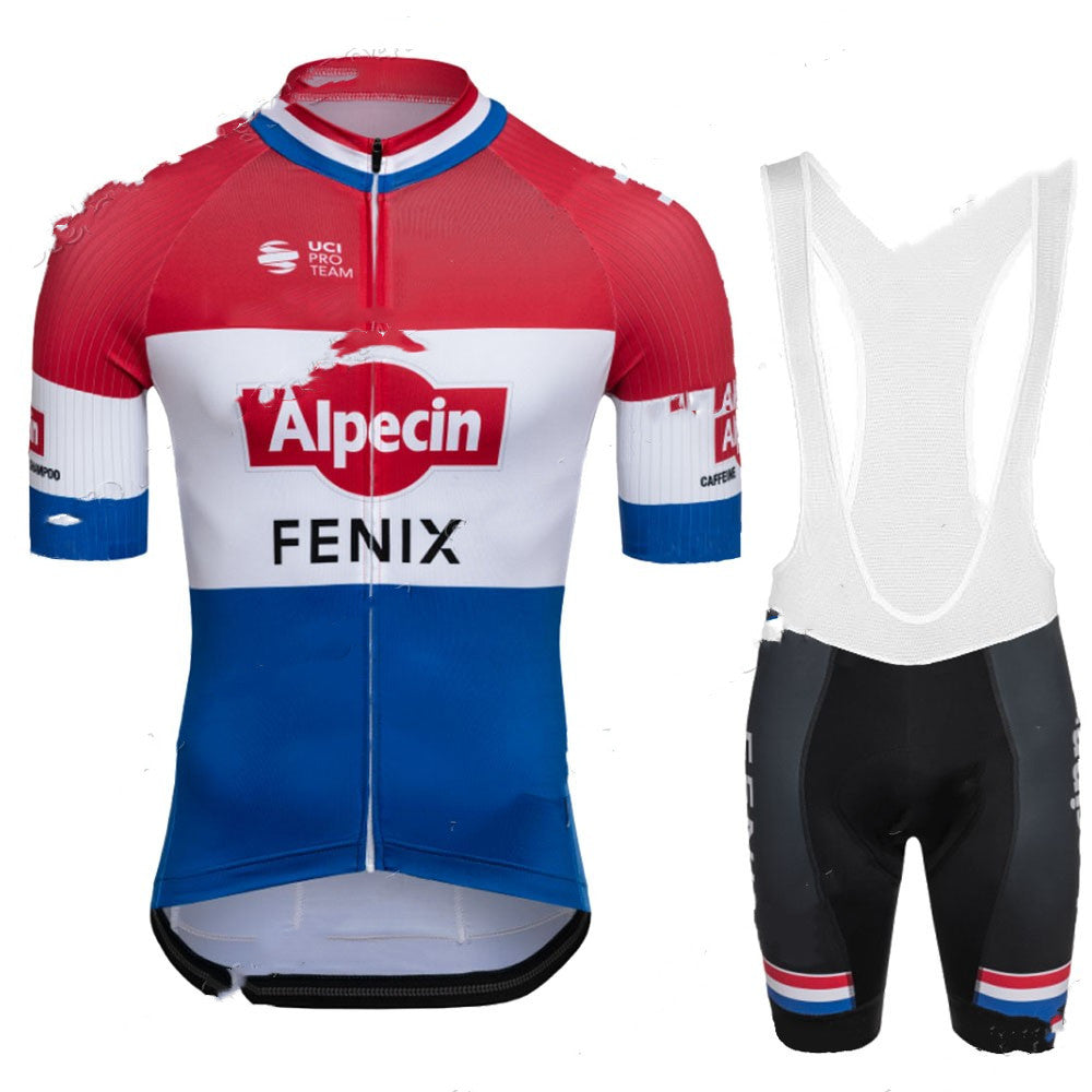 Bib à manches courtes Cycling Jersey Suit