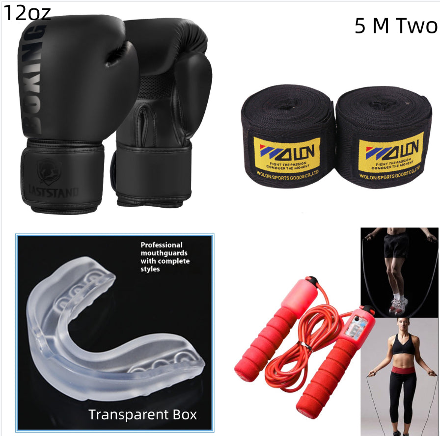 Gants de boxe respirant pour l'entraînement de combat professionnel Sanda Fight