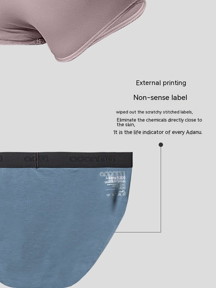 Slips de sous-vêtements modaux sans couture respirant pour homme