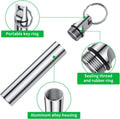 Récipient de rangement en alliage d'aluminium plat