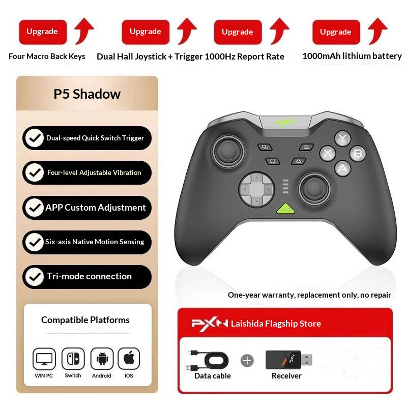 Contrôleur de jeu sans fil Lay'sda P5