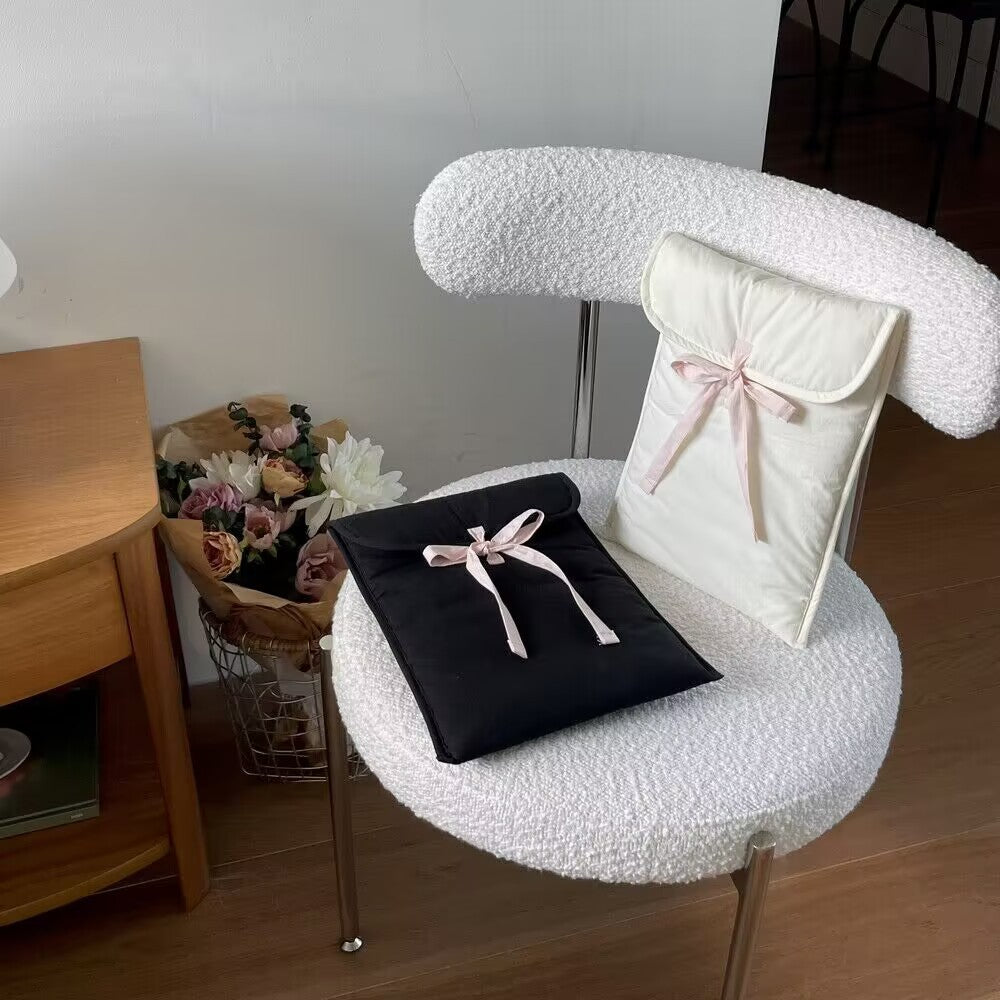 Ballet féminin Style Bow Sac informatique matelassé
