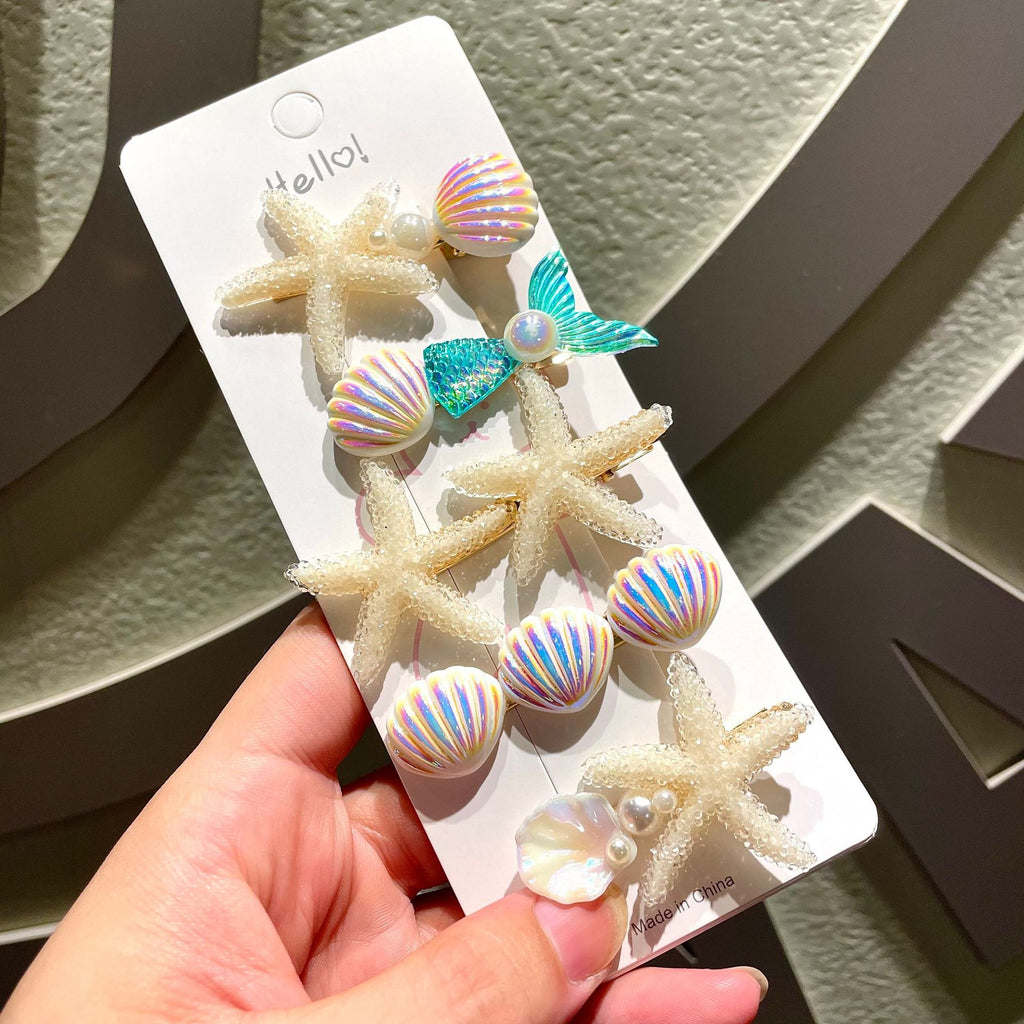 Hairpin de coquillage Starfish pour les enfants