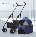 Poussette pour chiens et chats léger et pliable