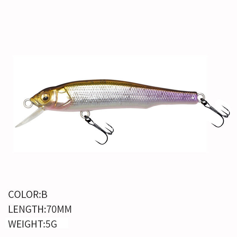 Submergé Mino Dummy Bait Horse Mouth Up