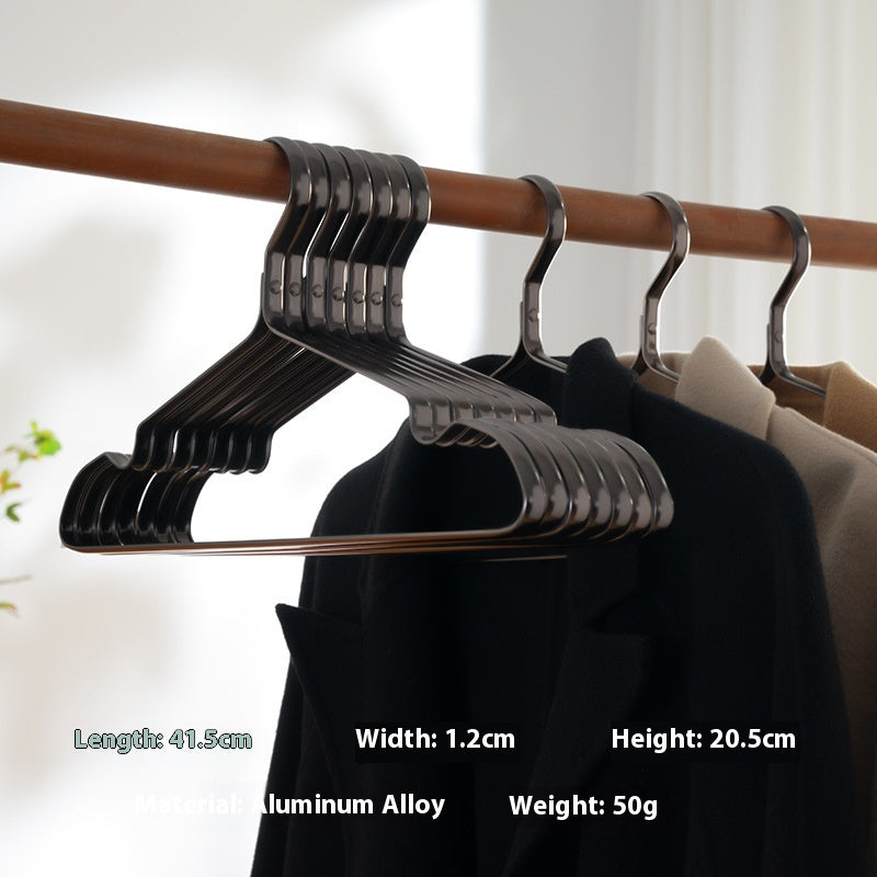 Accueil anti-dérapant anti-rouille anti-effaçant les vêtements gras Hanger