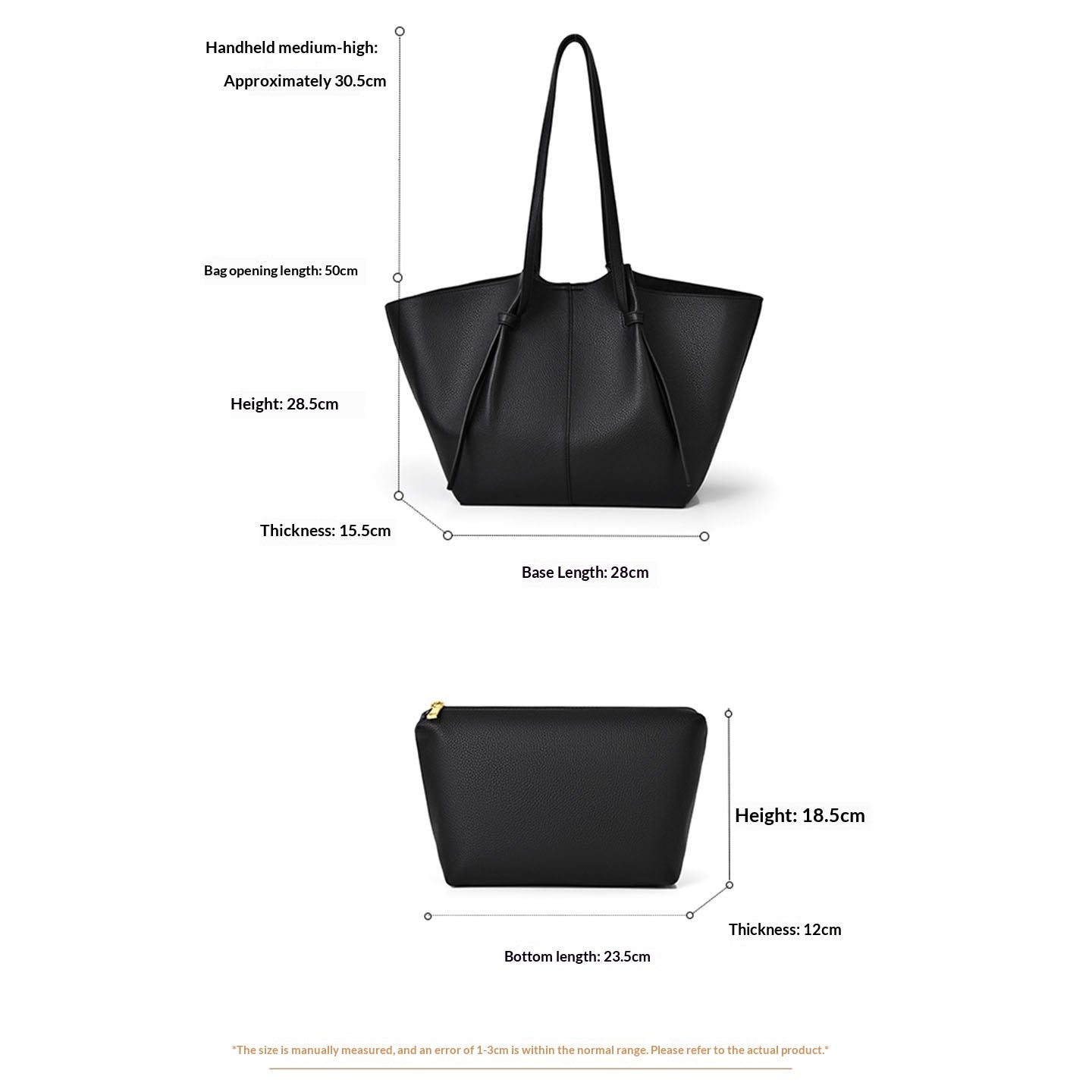 Sac à bandoulière à grande capacité pour femmes
