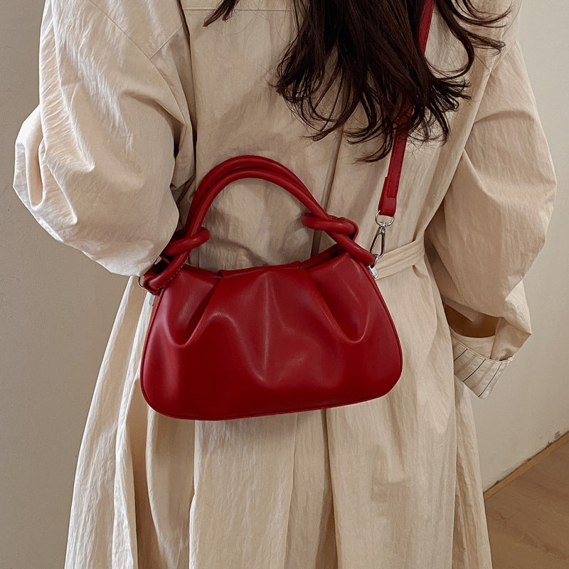 Sac à bandoulière plissé minimaliste Niche
