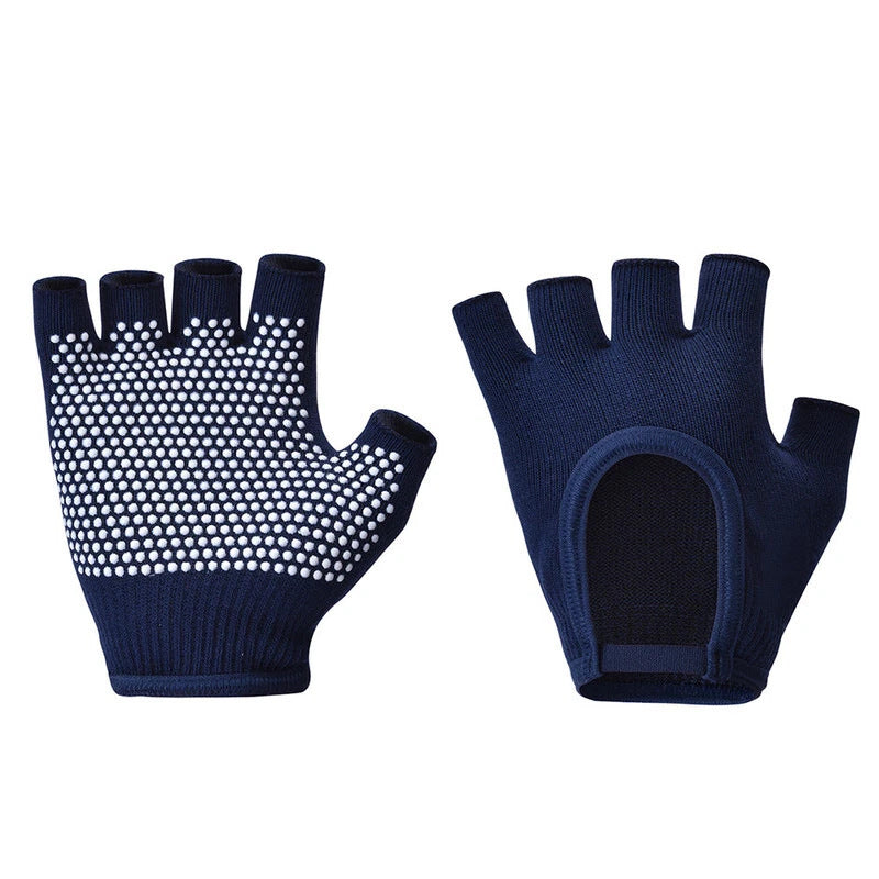 Gants antidérapants de yoga aérien en coton respirant