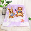 Double face Impression Nuage Blanket Cartoon Super Soft et confortable
