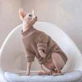 Sphynx Cat chaud Chandail doux vêtements pour les chats sans cheveux Devon Rex