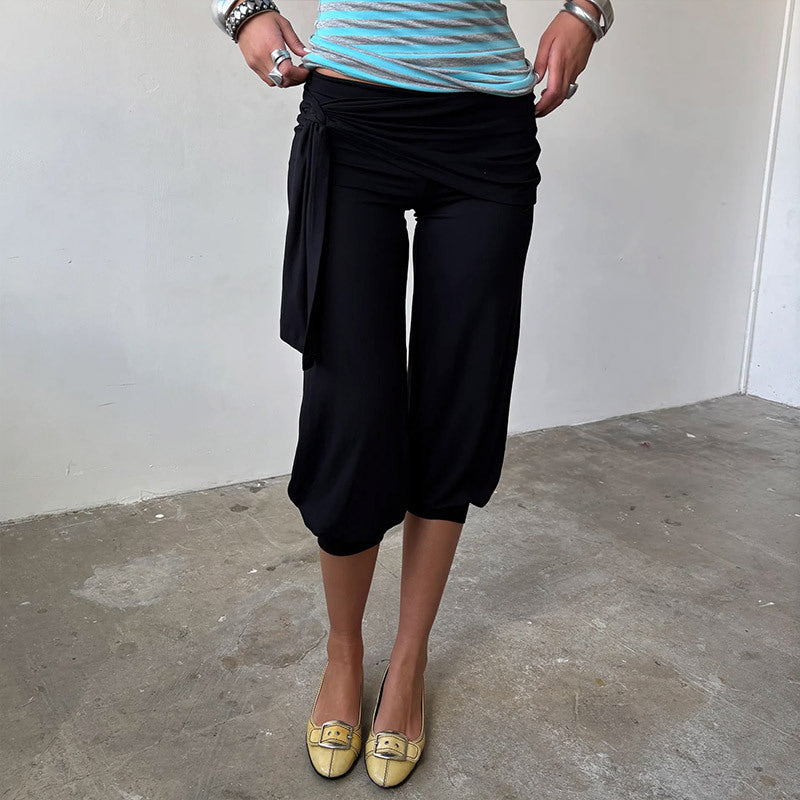 Pantalons capri polyvalents de longueur de cheville pour femmes
