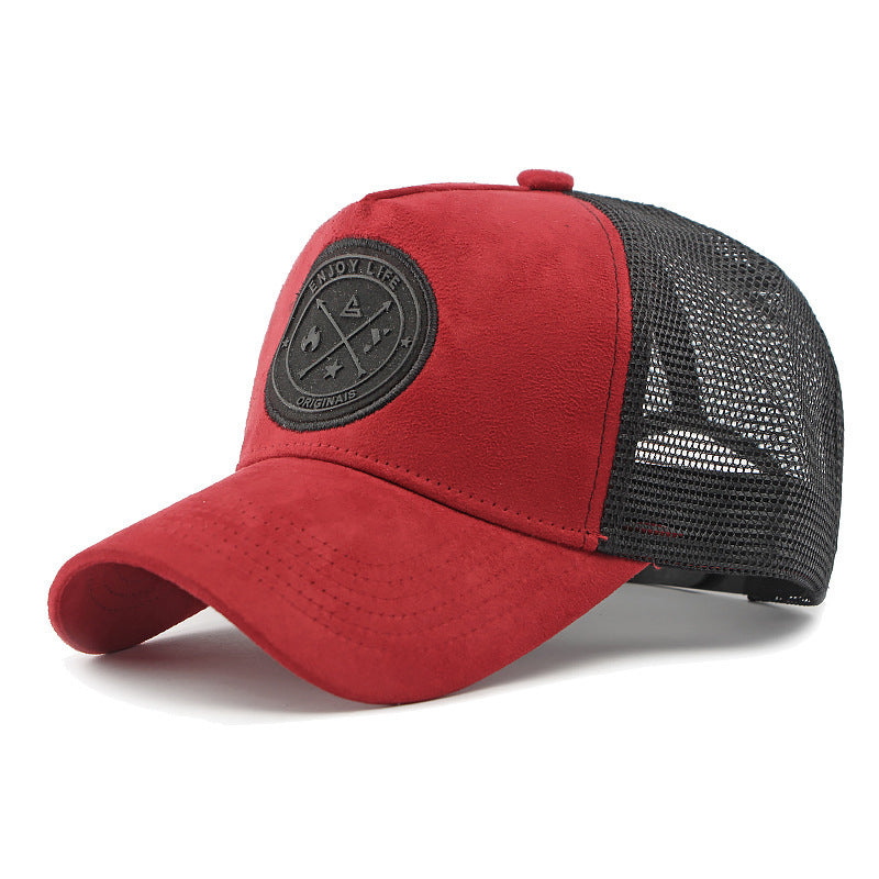 Casquette de baseball multicolore pour hommes et femmes avec logo rond et ajustabl