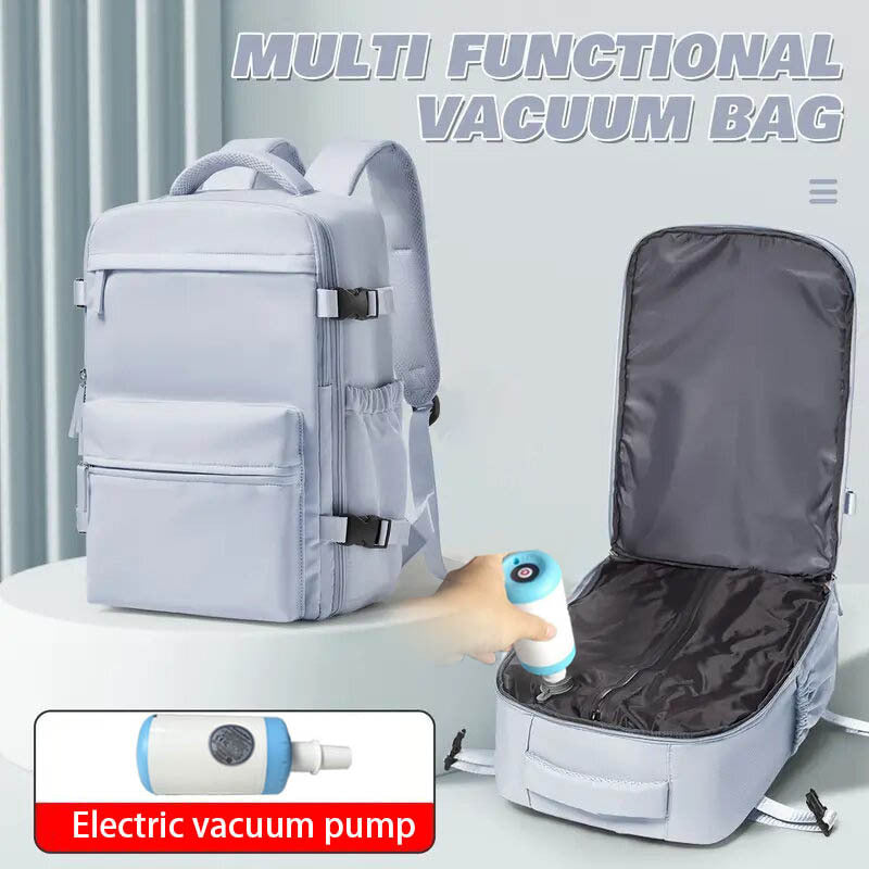Compression sous vide minimaliste femelle Sac à dos de grande capacité