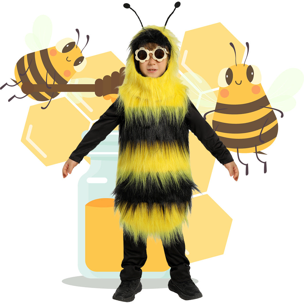Halloween Enfants Performance Animal Bee Rôle Cosplay Vêtements
